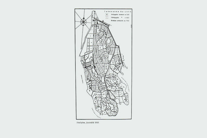 Stadsplan 1930